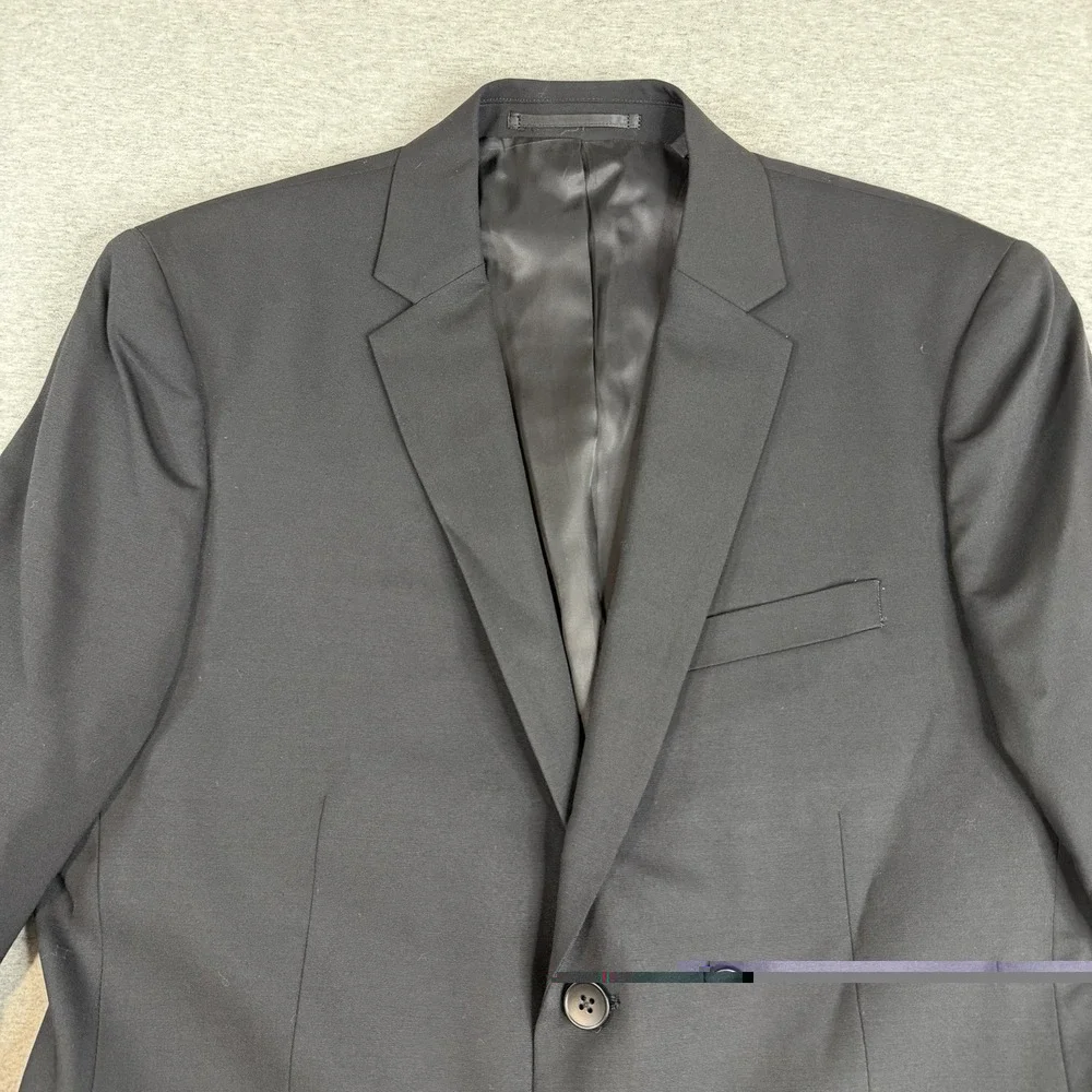 Theory Men Black Chambers Slim-Fit Tuxedo Blazer Suit Jacket Sport Coat Size 40S